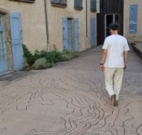 Cr&eacute;ation d'Armelle Caron sur le parvis